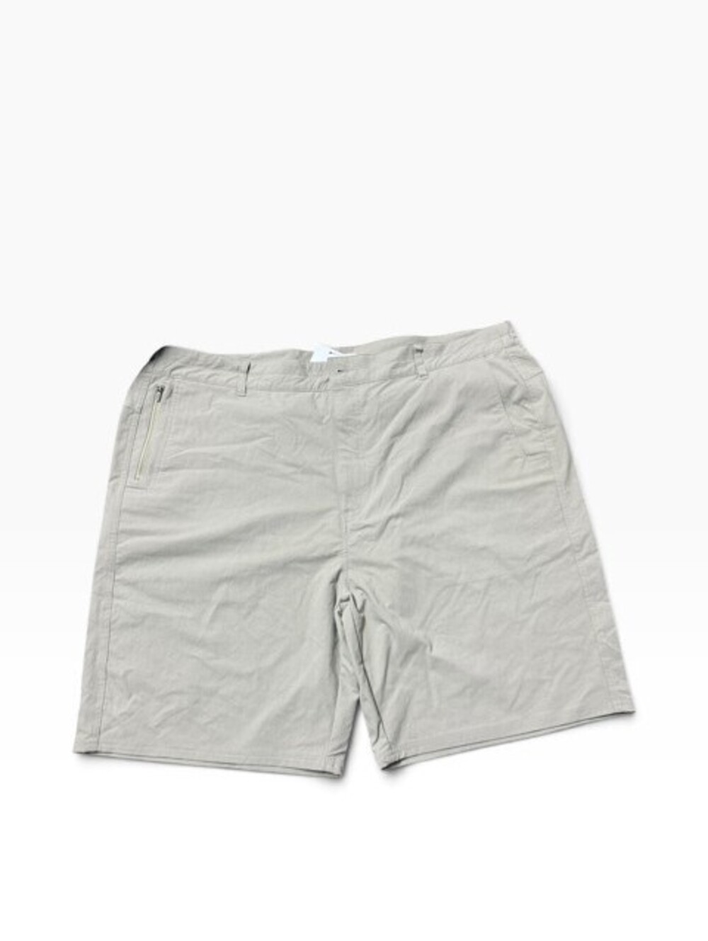 Men's Duck Camp Khaki Cargo Shorts Zip Pockets Size 3X Brown Fishing Hunting